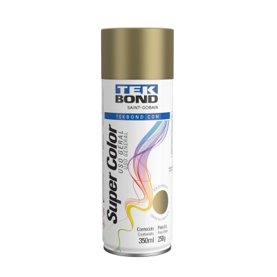 Spray Uso Geral 350ml Dourado Tekbond