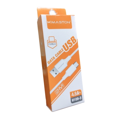 Cabo Usb Am X Tipo-C 4.8a 2,00mt (H109-3) Hmaston