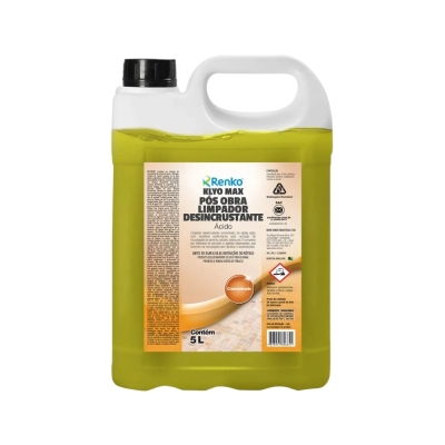 Desincrustante Acido Pos-Obra 5lt Klyo Max Renko