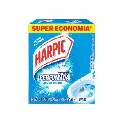 Pedra Sanitaria 20gr Marine Harpic Plus