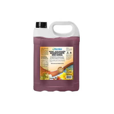 Desinfetante Alta Diluicao 5lt Floral Bouquet (1:200) Renko