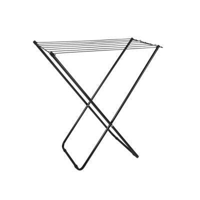 Varal Chao S/Abas Preto 42cm X 79cm X 79cm Mor