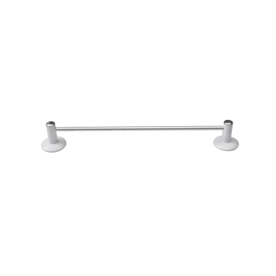 Porta Toalha Barra Plastico Branco Franmig