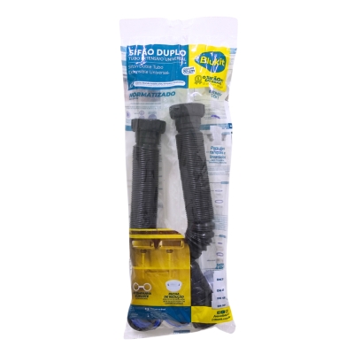 Sifao Extensivo Duplo Preto (030214) Blukit
