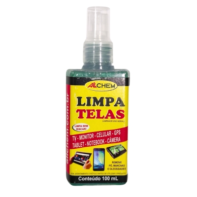 Limpa Tela 100ml Allchem