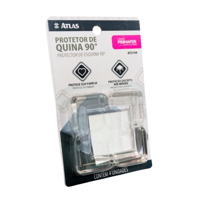 Protetor Quinas/Cantos Mesa 4pcs Baixo Atlas