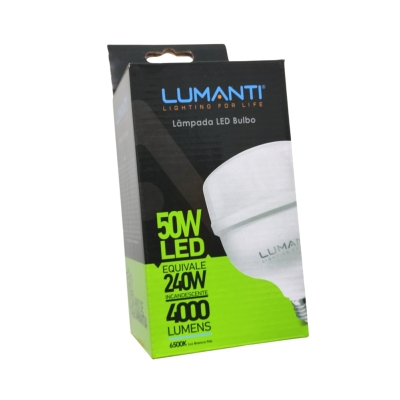 Lampada Led Alta Potencia 50w 6500k Lumanti