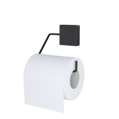 Suporte Papel Higienico Parede Exclusive Fort Fix Preto Dicarlo