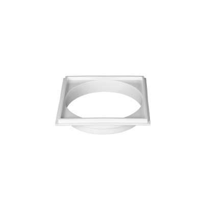 Porta Grelha Quadrado 10cm Branco Estrela