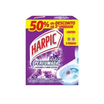 Pastilha Sanitario 20gr 2und Lavanda Harpic Plus