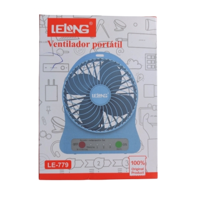 Ventilador Mini Usb Portátil (Le-779) Lelong