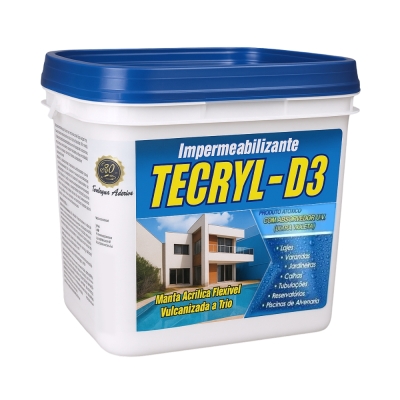 Tecryl-D3 Manta Liquida 4kg Branco