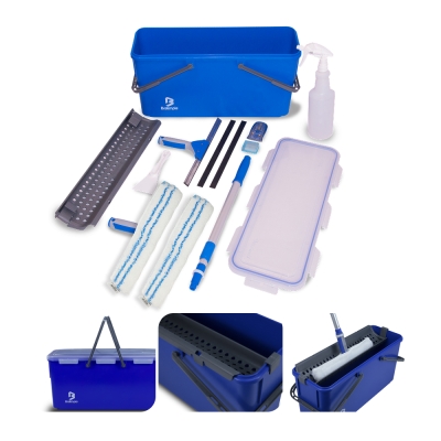 Kit Limpa Vidros Completo 11 pcs (Caixa) Bralimpia