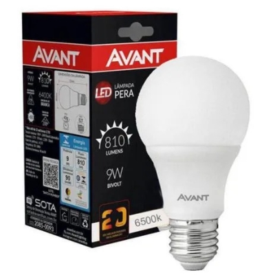 Lampada Led 9w A60 6500k Avant