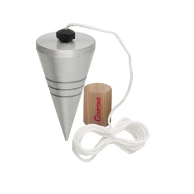 Prumo Centro 500gr Metal Cortag