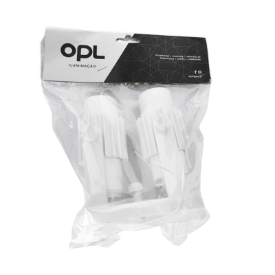 Spot Giratorio 2 Lamp Branco Opl