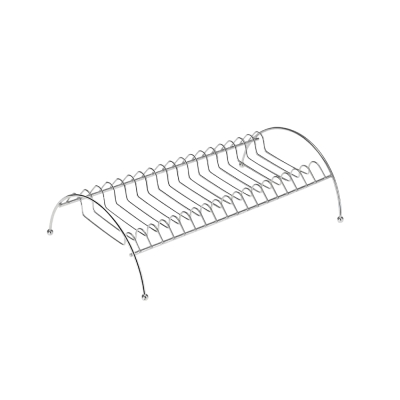 Organizador Pratos 18 Posicoes Cromado Arthi