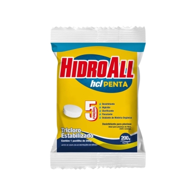 Pastilha Cloro 200gr Penta Hidroall