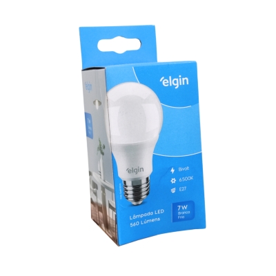 Lampada Led 7w A60 6500k Elgin