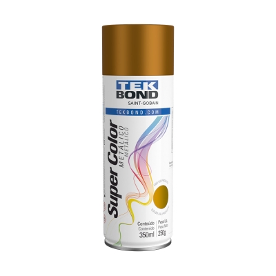 Spray Metalico 350ml Cobre Tekbond