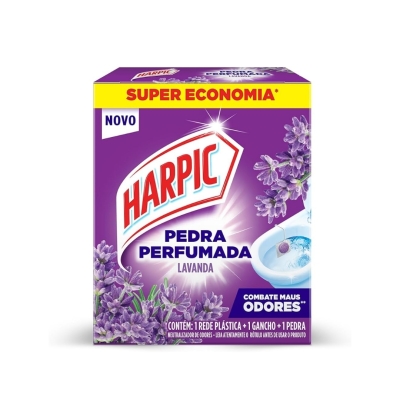 Pedra Sanitaria 20gr Lavanda Harpic Plus