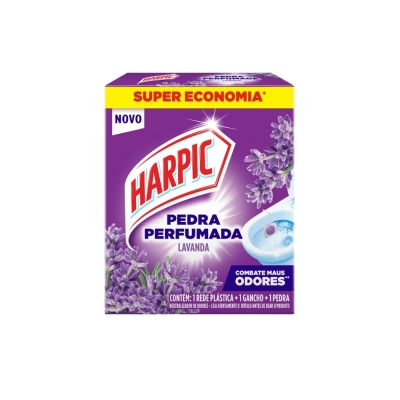 Pedra Sanitaria 20gr Lavanda Harpic Plus