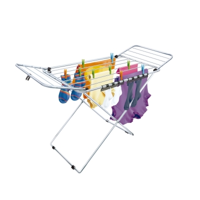 Varal Chao c/Abas Aluminio 56 cm x 1,22 mt x 90 cm Secalux