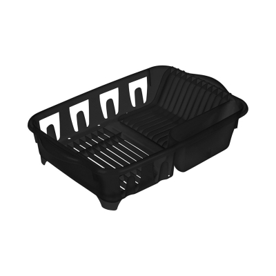 Escorredor Louca Plastico G Preto (Sr354/20) Sanremo