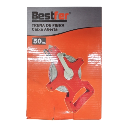 Trena Longa Fibra 50m Aberta Bestfer