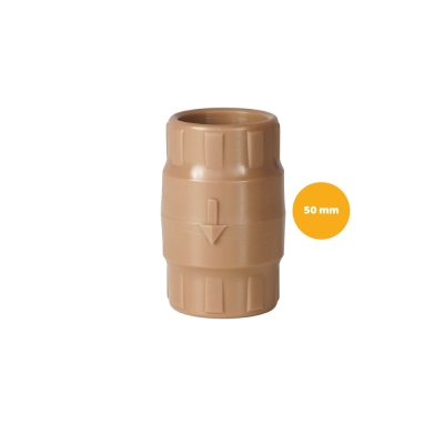 Valvula Retencao Soldavel 50mm PVC Estrela