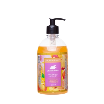 Sabonete Liquido 500ml Orquidea e Pessego Amazonia
