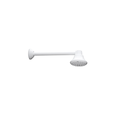 Chuveiro Plastico Branco 4