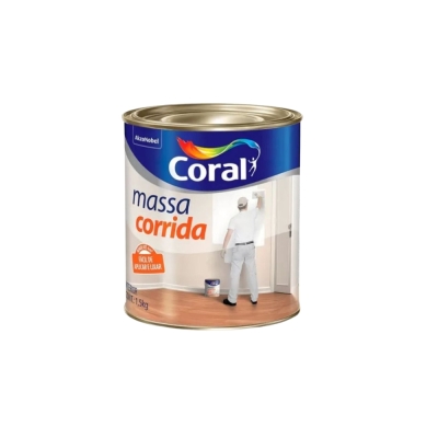 Massa Corrida 1,5Kg Coral