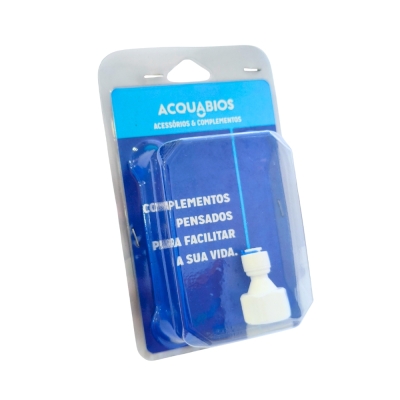 Adaptador Engate Rapido Filtro Reto T 1/4
