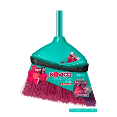 Vassoura Nylon Angular Certa Bettanin