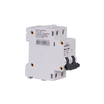 Disjuntor Din Bipolar 40a Soprano