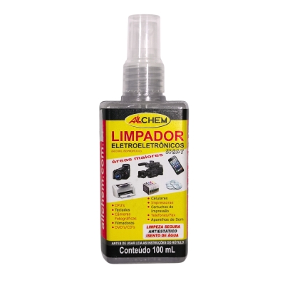 Limpador Eletro-Eletronicos 100ml Spray Allchem