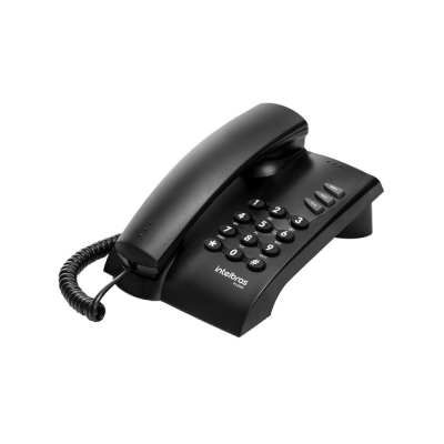 Telefone Fixo Pleno Preto Intelbras