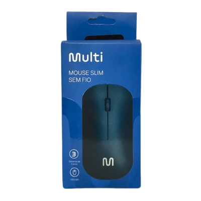 Mouse Sem Fio Wireless 1200dpi Preto (Mo307) Multilaser