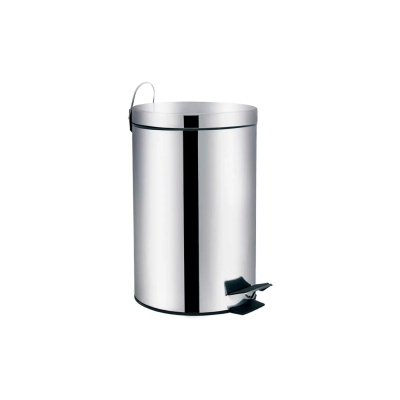 Lixeira C/Pedal Inox 3lt Agata Mor