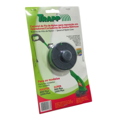 Fio Nylon Cortadores Grama 800/1000 Plus Trapp