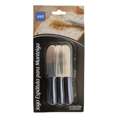 Espatula P/Manteiga 3pçs Yazi
