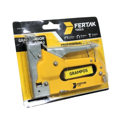 Grampeador Profissional Manual 3 Em 1 Fertak Tools