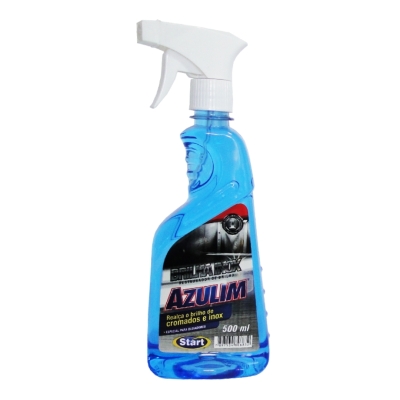 Brilha Inox 500ml Spray Azulim