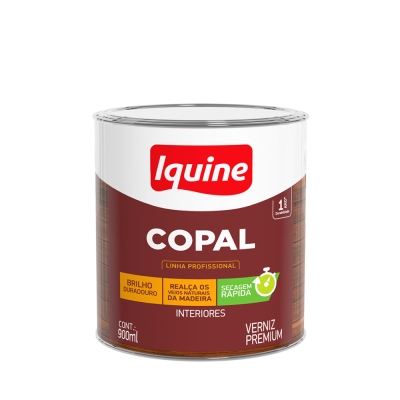 Verniz Copal 900ML Incolor Iquine