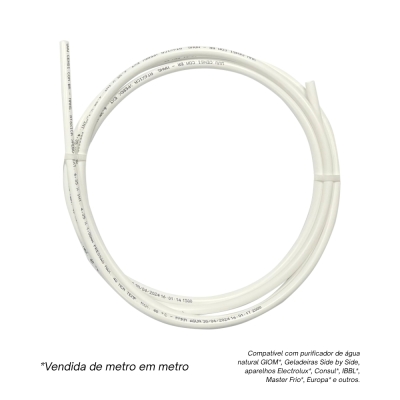Mangueira Filtro 1/4 Branca Censi (Metro)