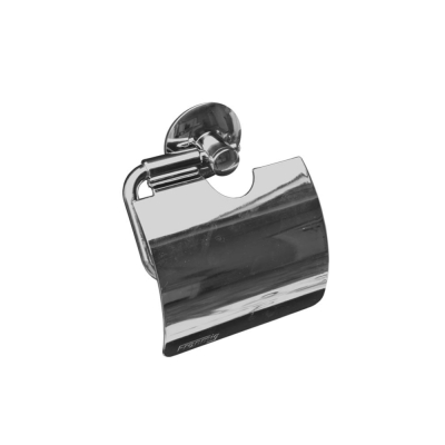 Suporte Papel Higienico Parede Plastico Cromado Franmig