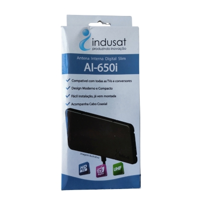 Antena Interna Portatil Slim Ai-650i Indusat