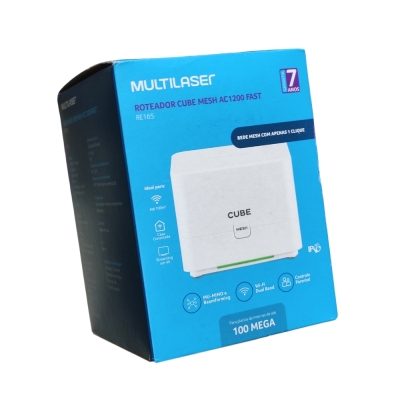 Roteador Cube Mesh Fast 300mps/867mps (Re165) Multilaser