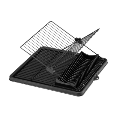 Escorredor Loucas Flex Dobravel Black Arthi